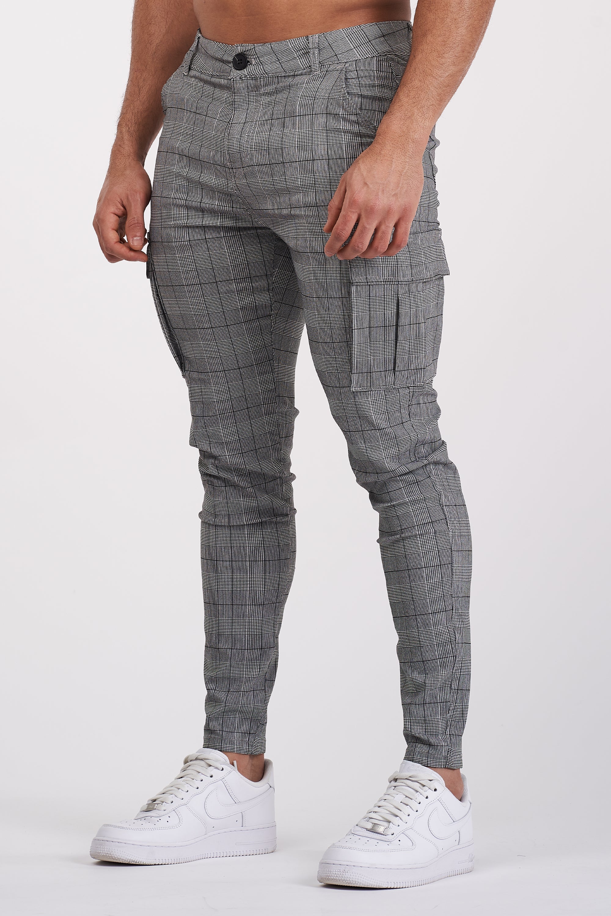 THE TAYLOR CARGO TROUSERS - GREY