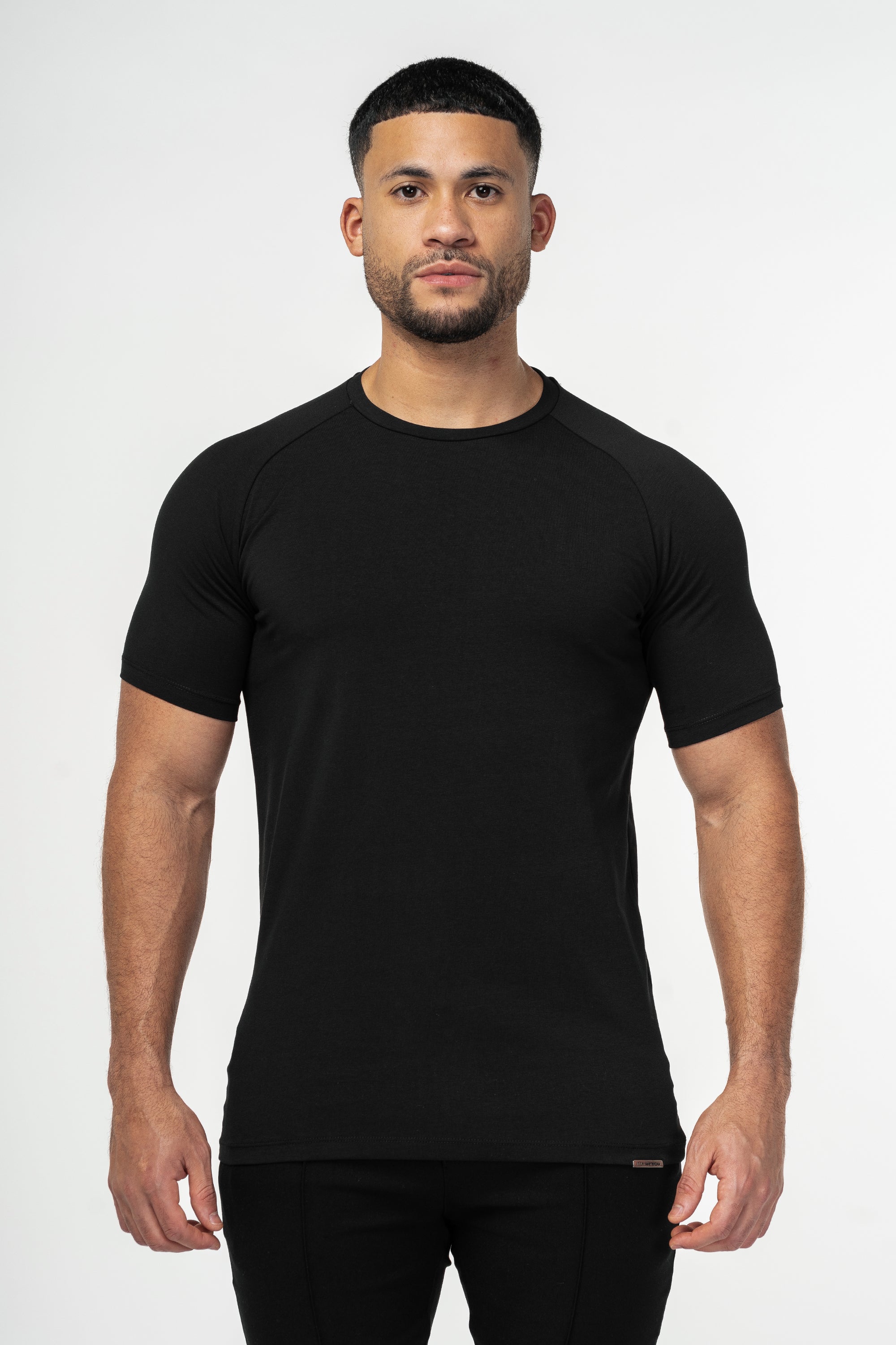 MUSCLE BASIC T-SHIRT 3-PACK - BLACK